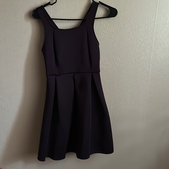 Express Dark Purple Dress - Picture 2 of 6